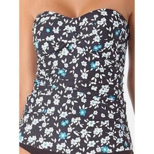 Anne Cole Beautiful Bunches Floral Tankini XS NWT